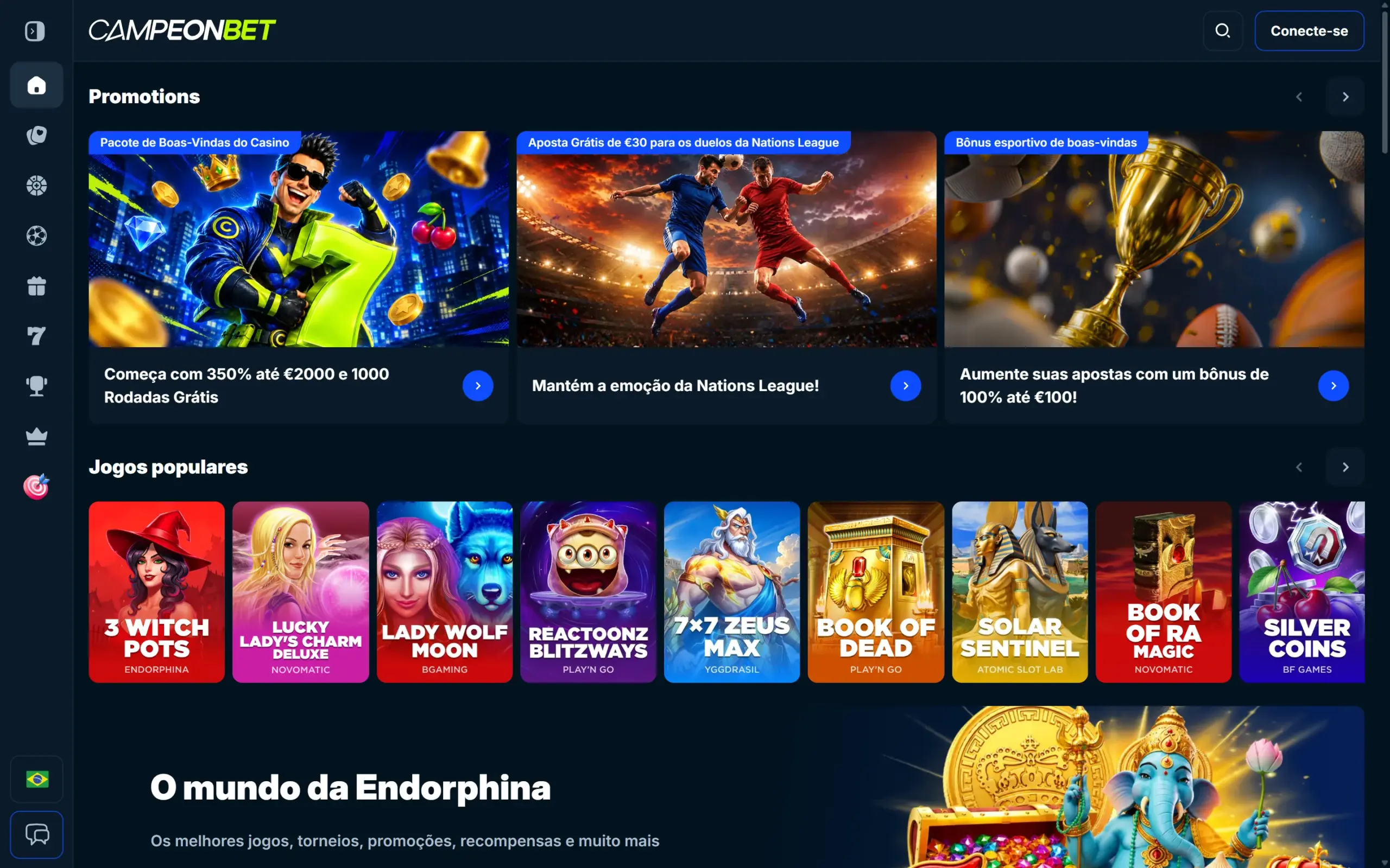 Captura de tela de CampeonBet